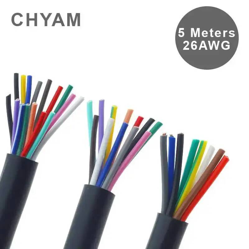Copper Wire Roll - كابل أسود 26AWG 0.12mm2 سلك نحاسي
