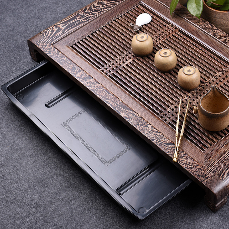 صينية شاي خشبية للتقديم والتصر - مراجعة Drip Tray Saucer وسعره