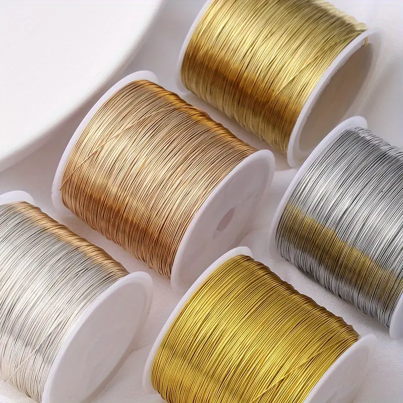 1 لفات Golde Slivery اللون الأ - مراجعة Copper Wire Roll وسعره
